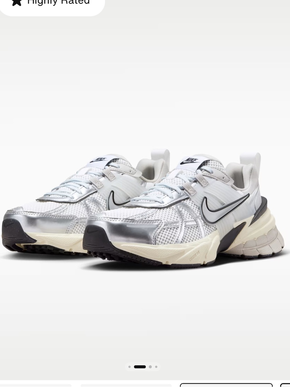 Nike V2K Run Women's Shoes with Reflective Accents